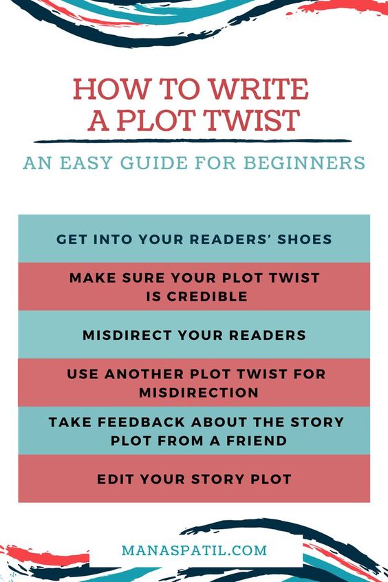how to write a plot twist