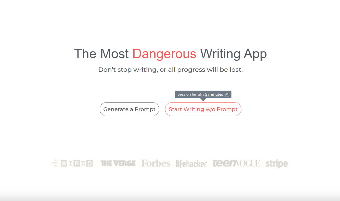 the most dangerous writing app, free online content writing tools