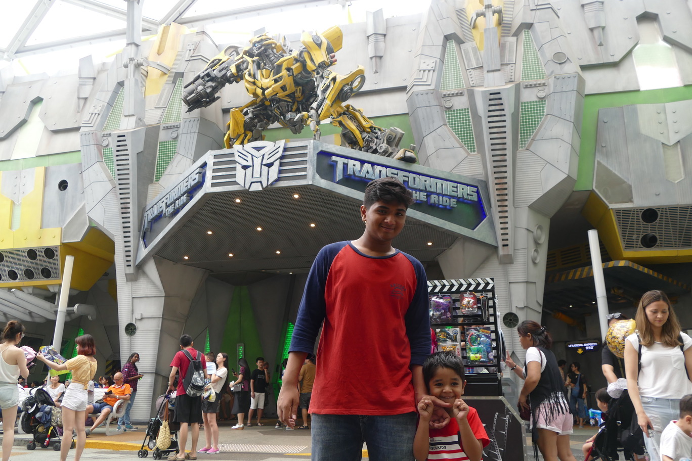 transformers 3D show Universal studios singapore