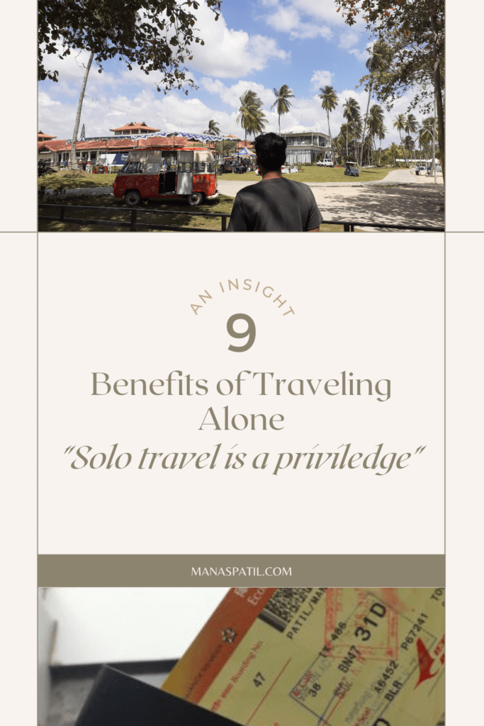 benefits of solo travel, benefits of traveling alone