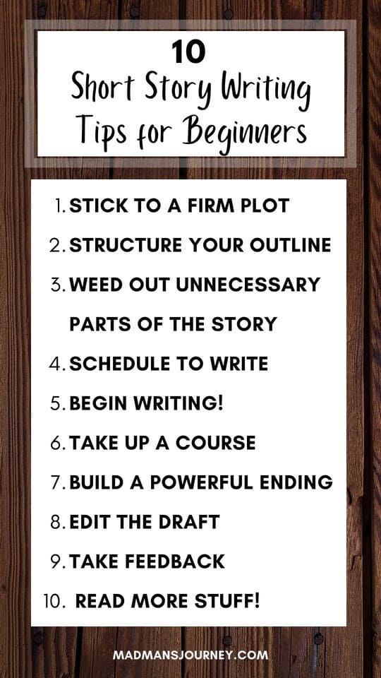 10 story writing tips