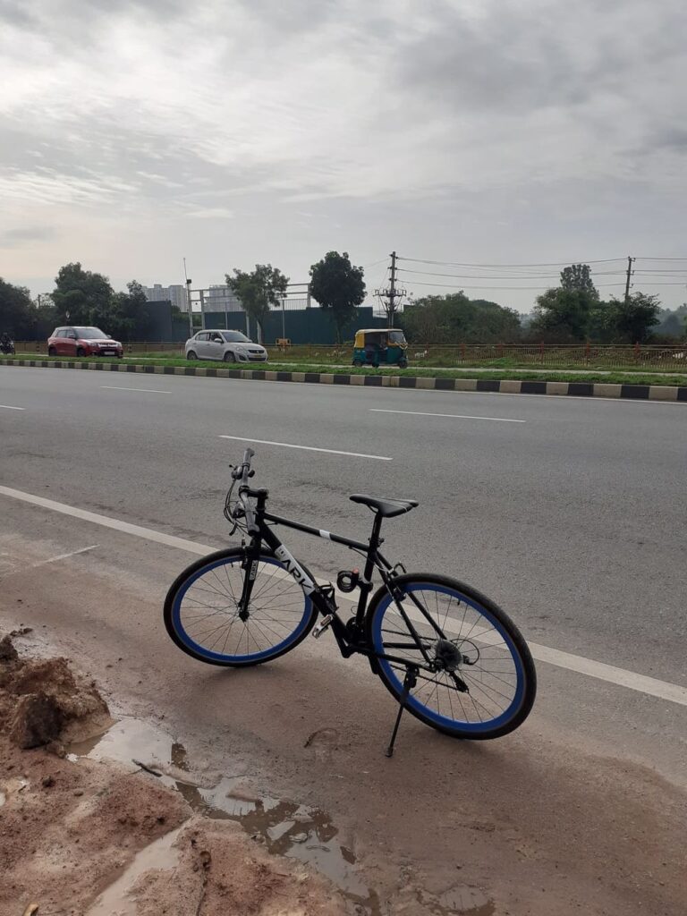 cycling enroute nandi hills bangalore