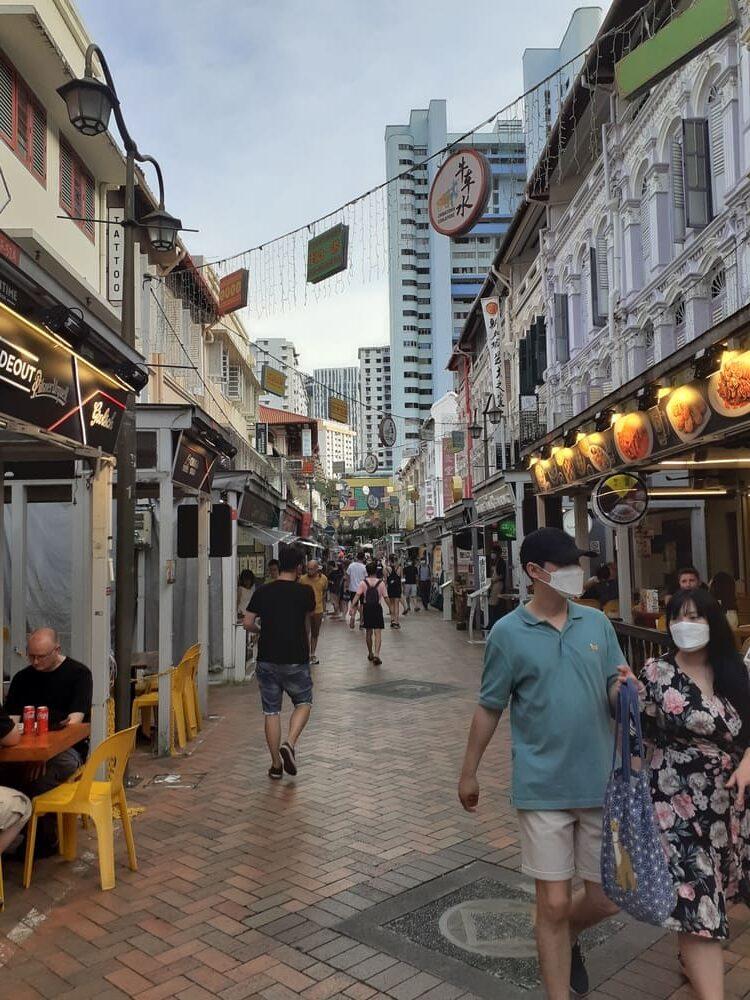 telok ayer street chinatown sg