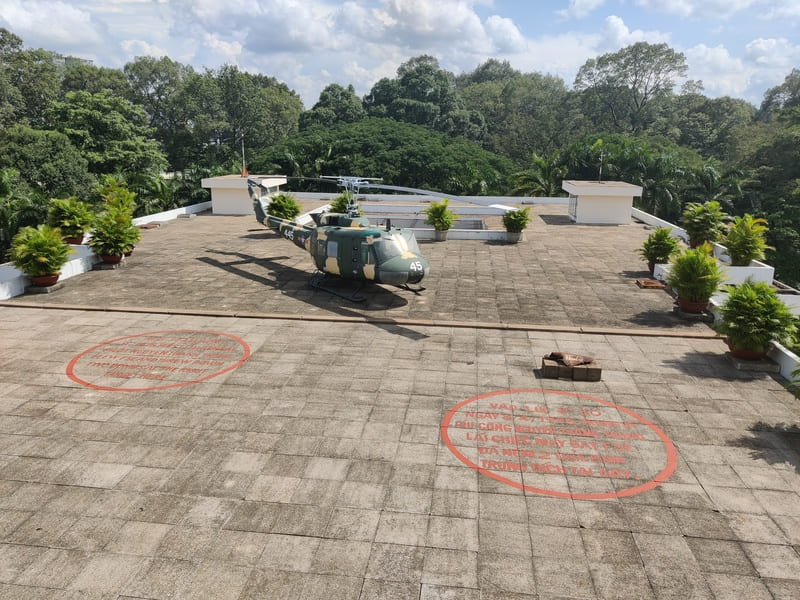 independence palace rooftop
